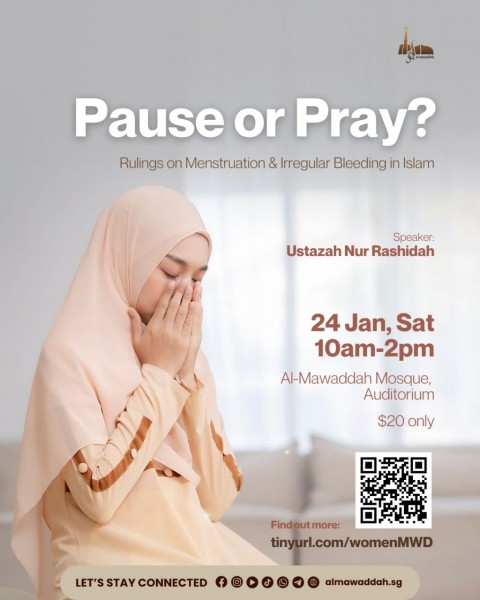 Pause or Pray?: Rulings on Menstruation & Irregular Bleeding in Islam | Women Series 2026