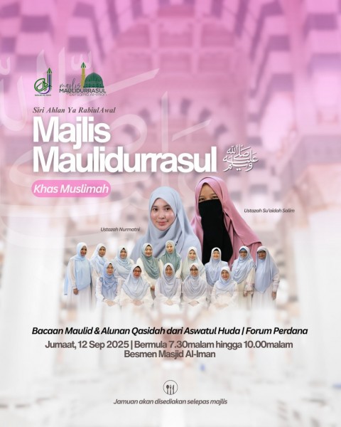 Majlis Maulidurrasul SAW - Khas Muslimah