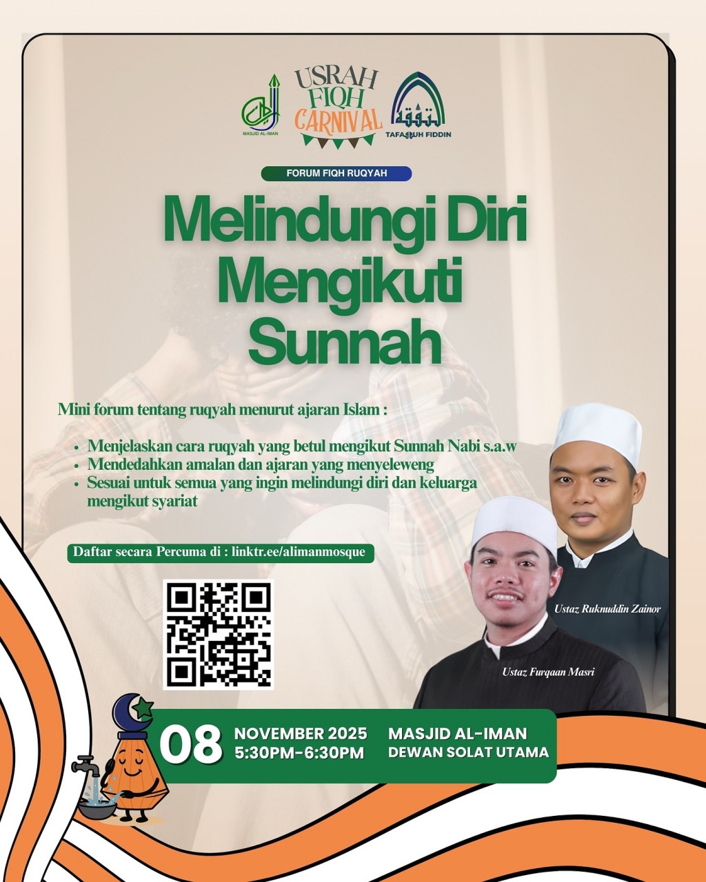 Forum Fiqh Ruqyah: Melindungi Diri Mengikuti Sunnah - Usrah Fiqh Carnival