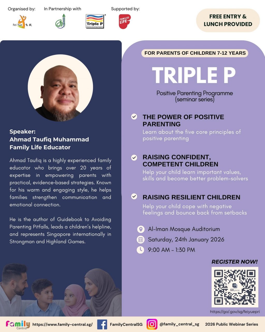 Seminar Series: Triple P [Positive Parenting Programme]