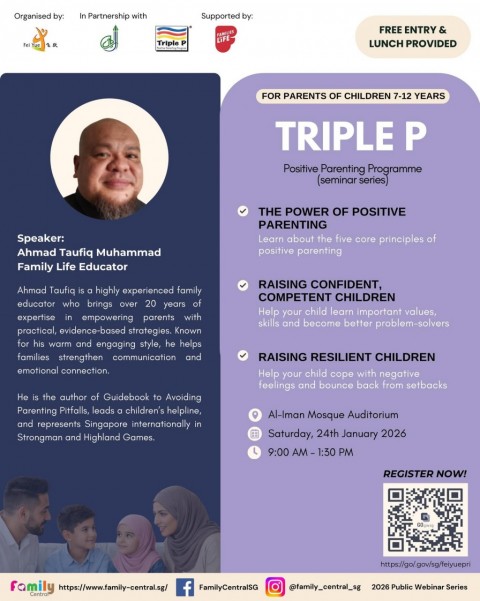 Seminar Series: Triple P [Positive Parenting Programme]