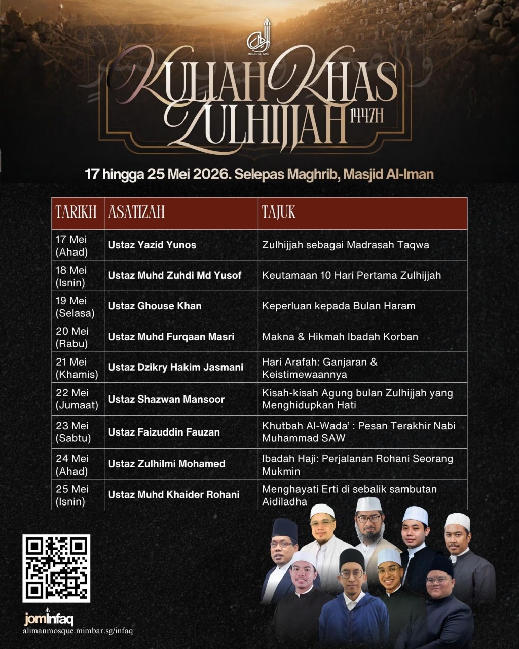 Kuliah Khas Zulhijjah 1447H