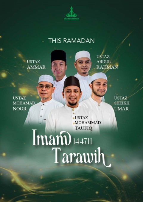 Tarawih at Masjid Alkaff Kampung Melayu