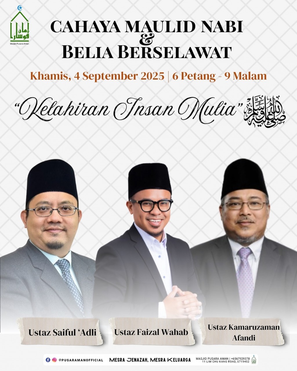 Cahaya Maulid Nabi & Belia Berselawat