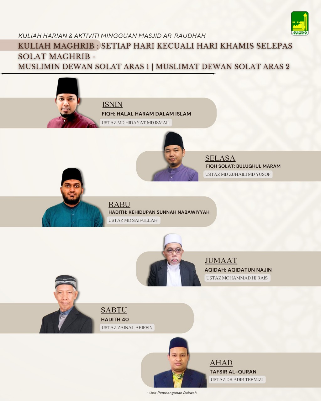 KULIAH MAGHRIB