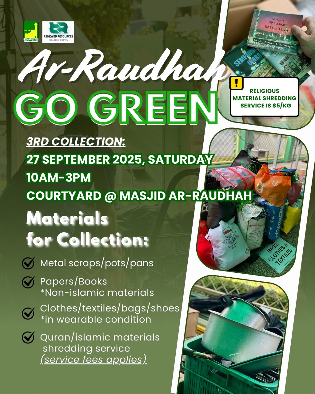 GO GREEN