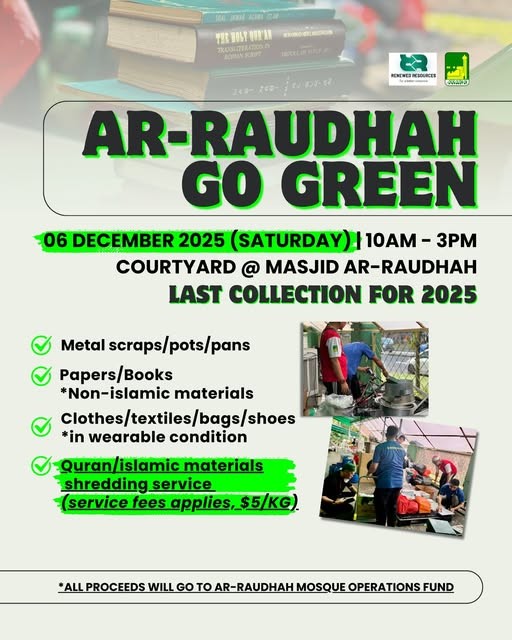 Ar-Raudhah Go Green