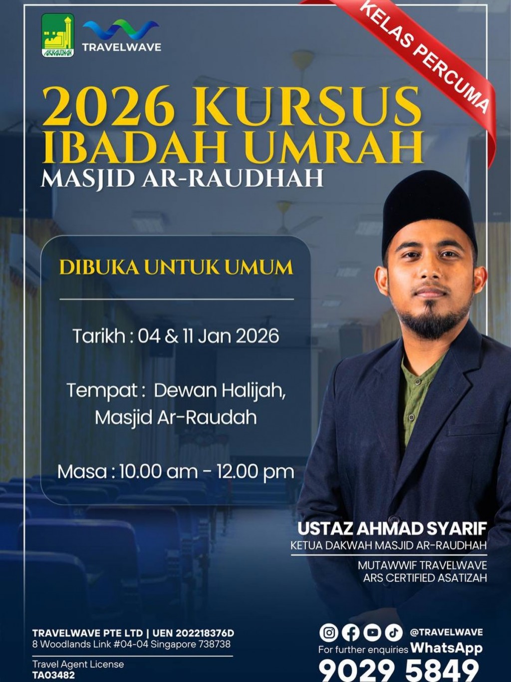 Kursus Ibadah Umrah 2026