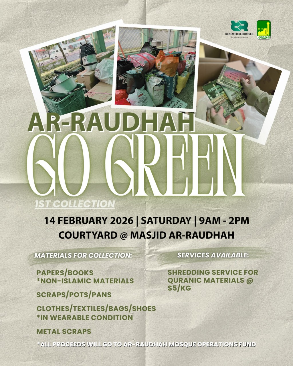 Ar-Raudhah Go Green