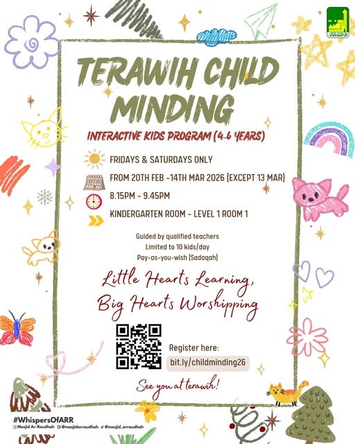 Terawih Child Minding - Interactive Kids Program