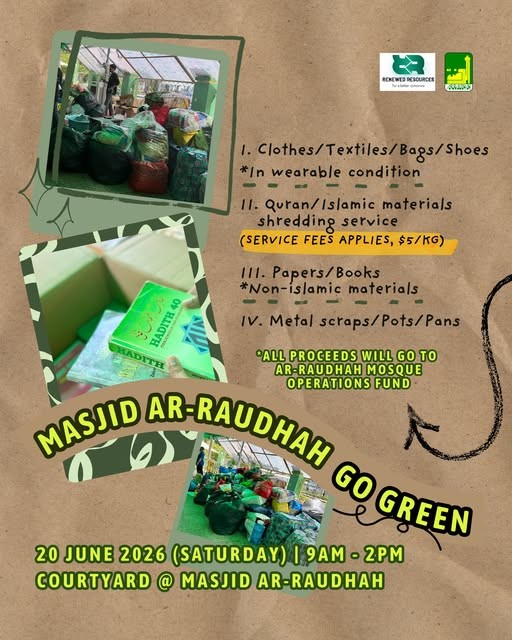 Masjid Ar-Raudhah Go Green