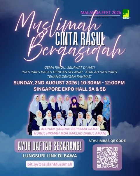 Muslimah Cinta Rasul Berqasidah | Malaysia Fest 2026
