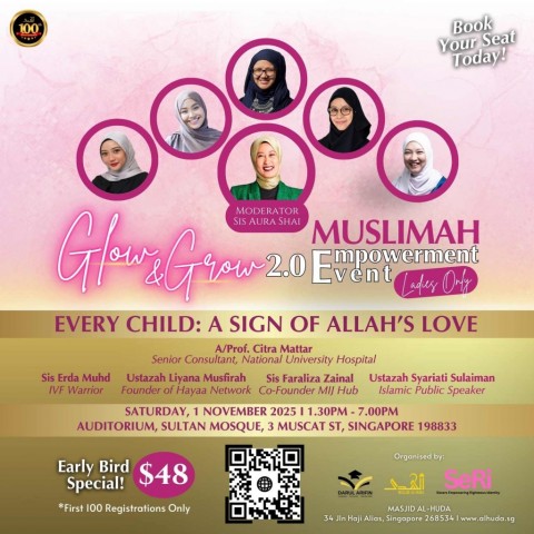 GLOW & GROW 2.0: Muslimah Empowerment Event