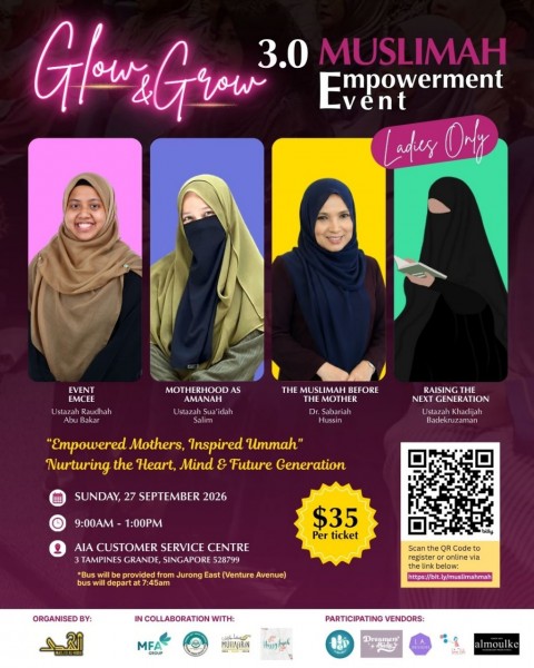 Muslimah Glow & Grow 3.0 Muslimah Empowerment