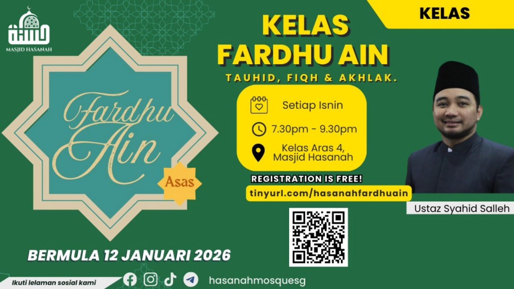 Kelas fardhu Ain: Tauhid, Fiqh & Akhlak