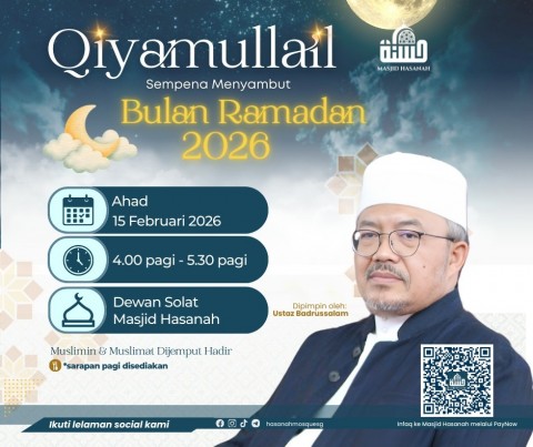 Qiyamullail - Sampena Menyambut Bulan Ramadan 2026