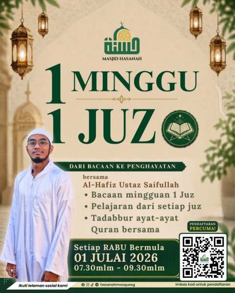 1 MINGGU 1 JUZ: Dari Bacaan ke Penghayatan