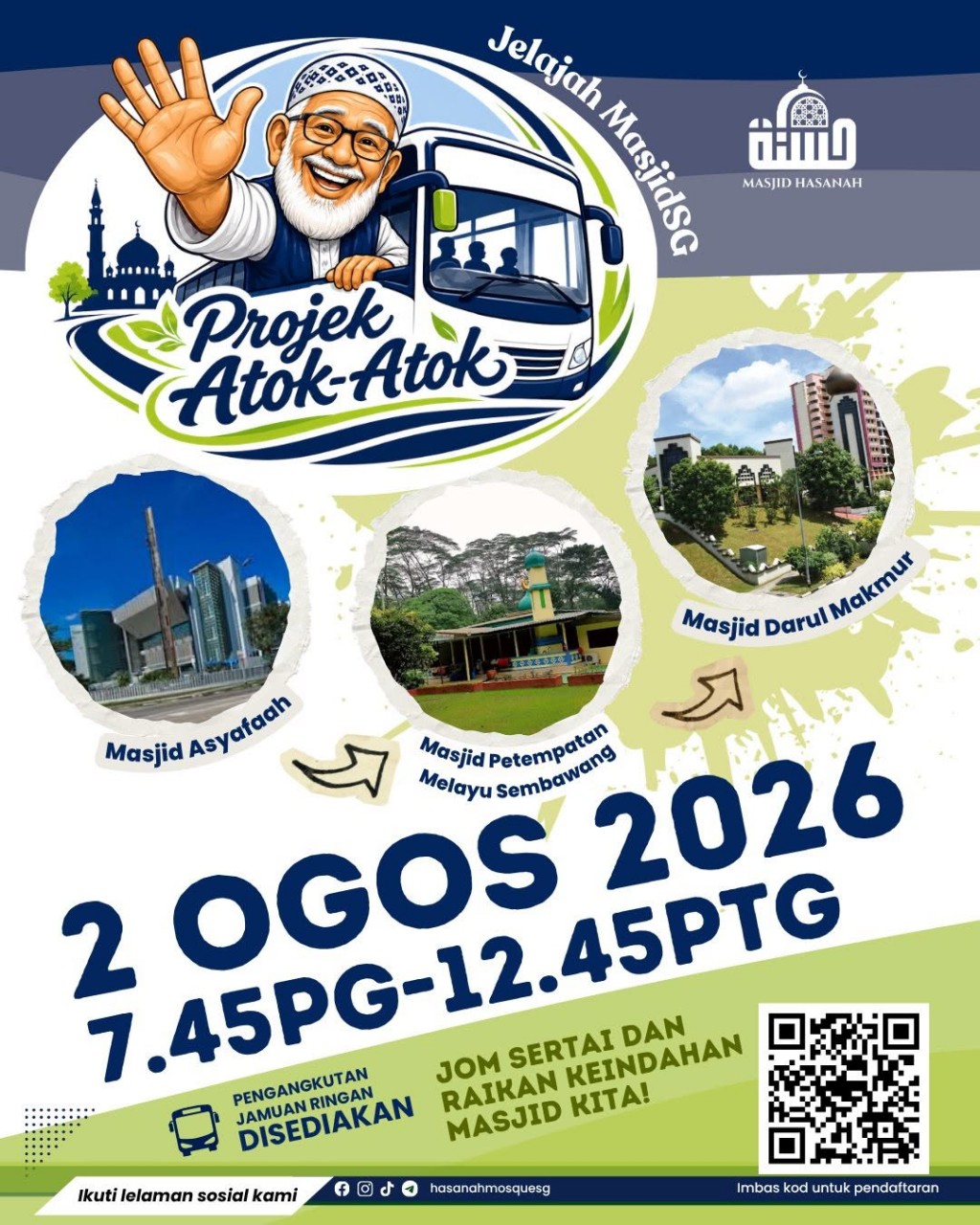 Jelajah MasjidSG: Projek Atok-Atok 2026