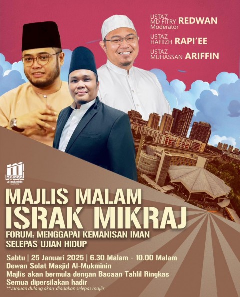 MAJLIS MALAM ISRAK MIKRAJ