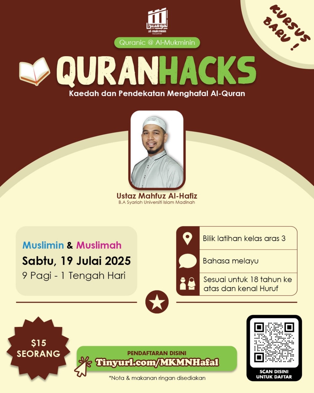 QURAN HACKS: Kaedah dan Pendekatan Menghafal Al-Quran