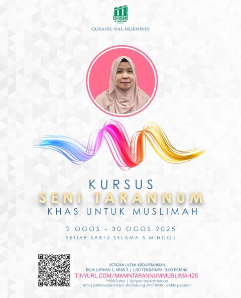KURSUS SENI TARANNUM KHAS MUSLIMAH