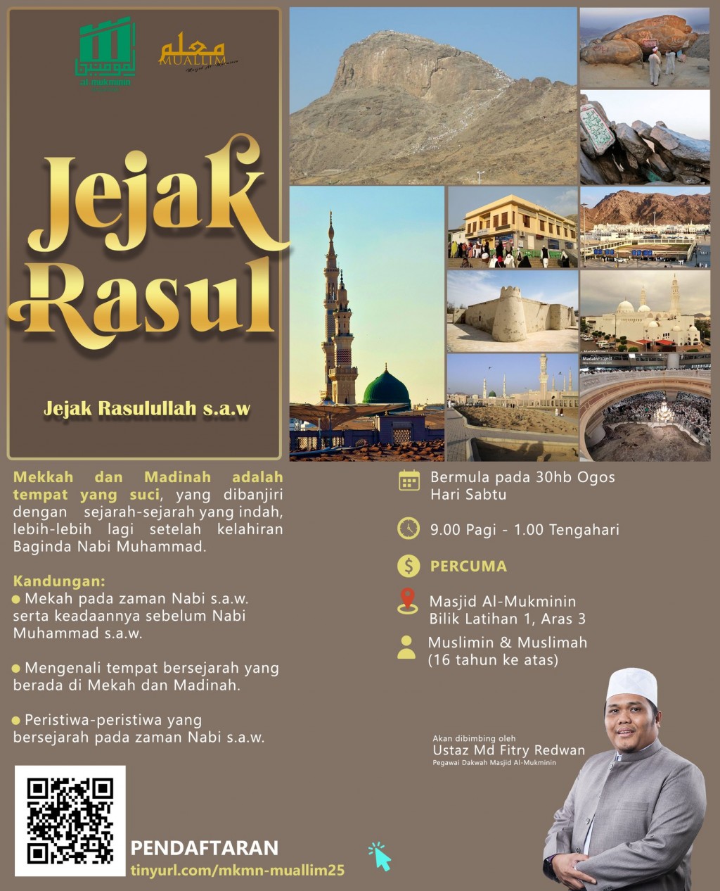 Jejak Nabi Muhammad s.a.w: Persediaan Kerohanian untuk Ziarah