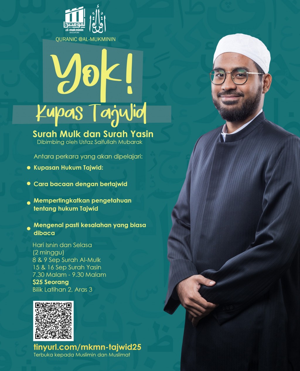 Yok! Kupas Tajwid: Surah Al-Mulk & Surah Yasin