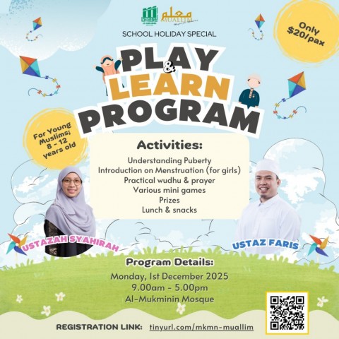 School Holiday Special: Play & Learn Program