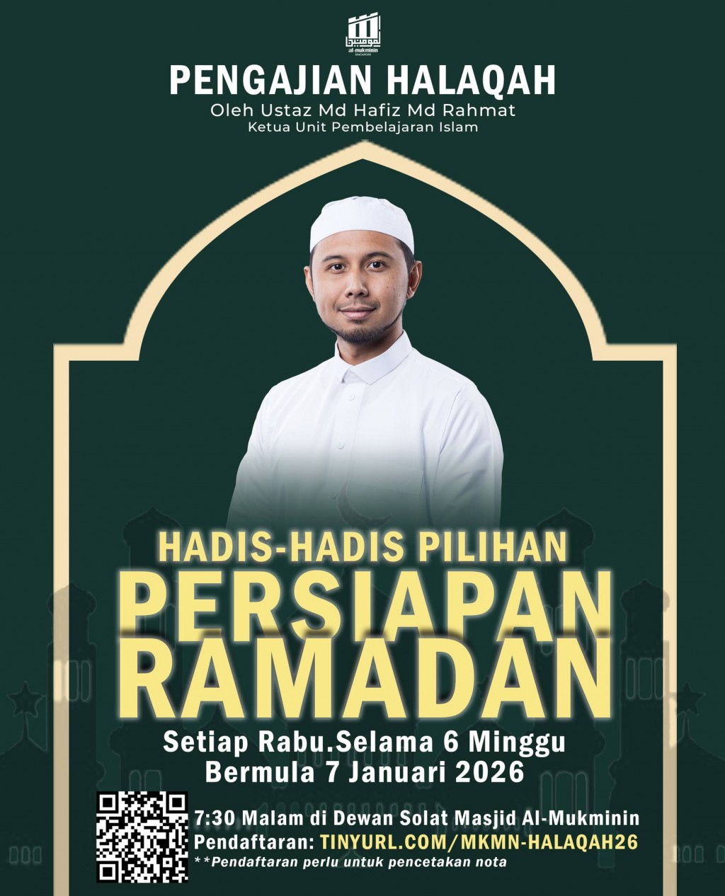 Pengajian Halaqah: Hadis-Hadis Pilihan Persiapan Ramadan
