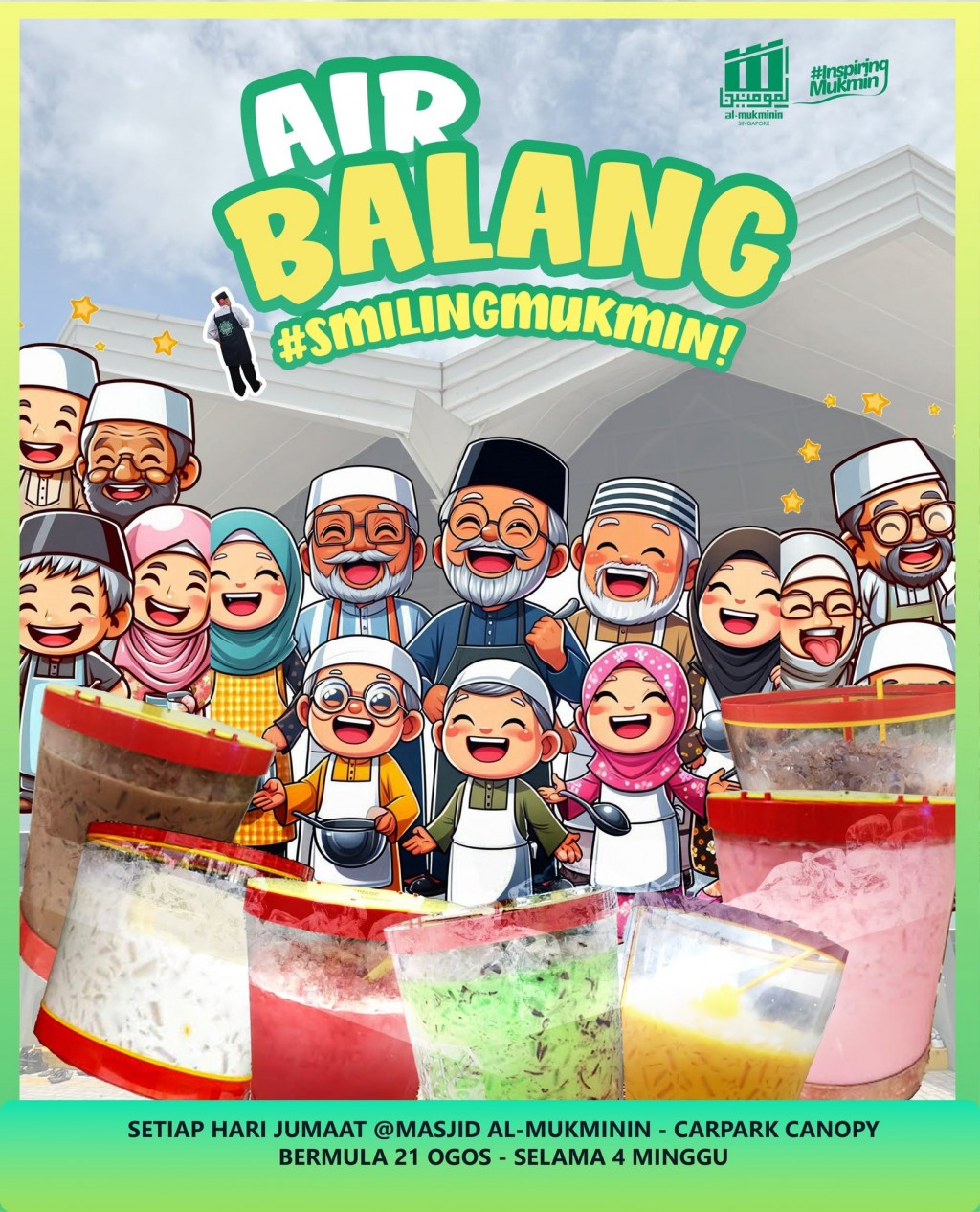 Air Balang #SmillingMukmin!