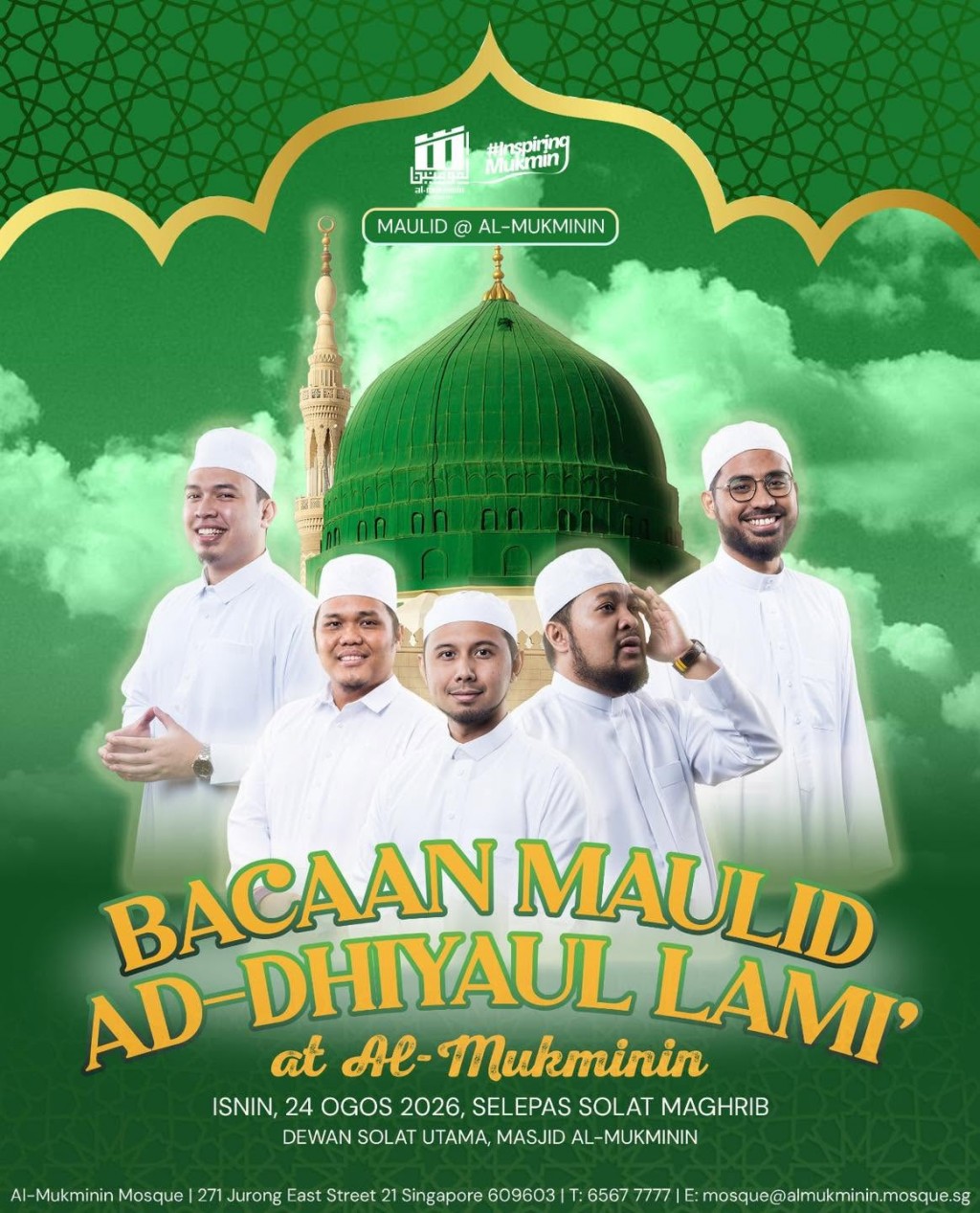 Bacaan Maulid Ad-Dhiyaul Lami'