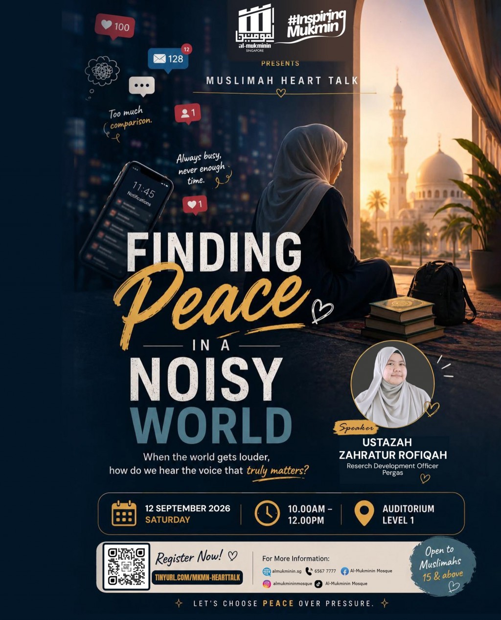 Muslimah Heart Talk: Finding Peace in a Noisy World