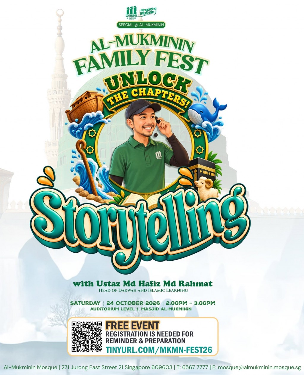 Storytelling: Unlock The Chapters! | Al-Mukminin Family Fest