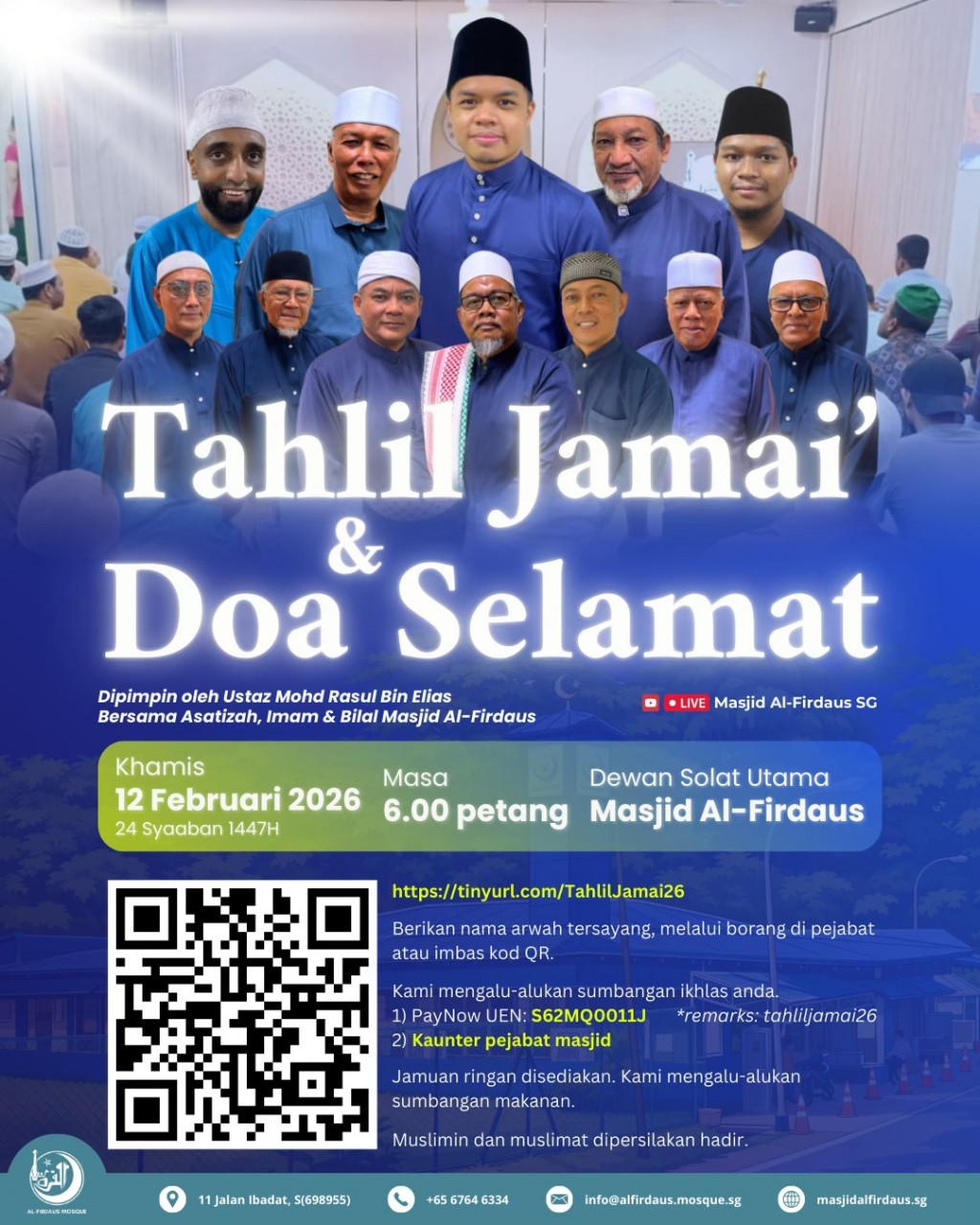 Tahlil Jamai' & Doa Selamat