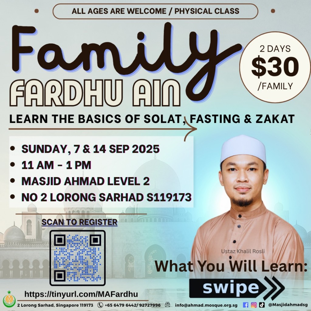 Family Fardhu Ain - Learn The Basic of Solat, Fasting & Zakat