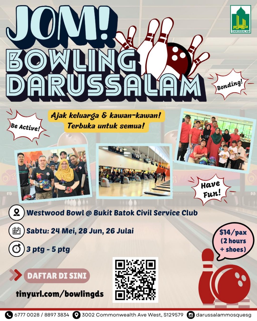 JOM! BOWLING DARUSSALAM