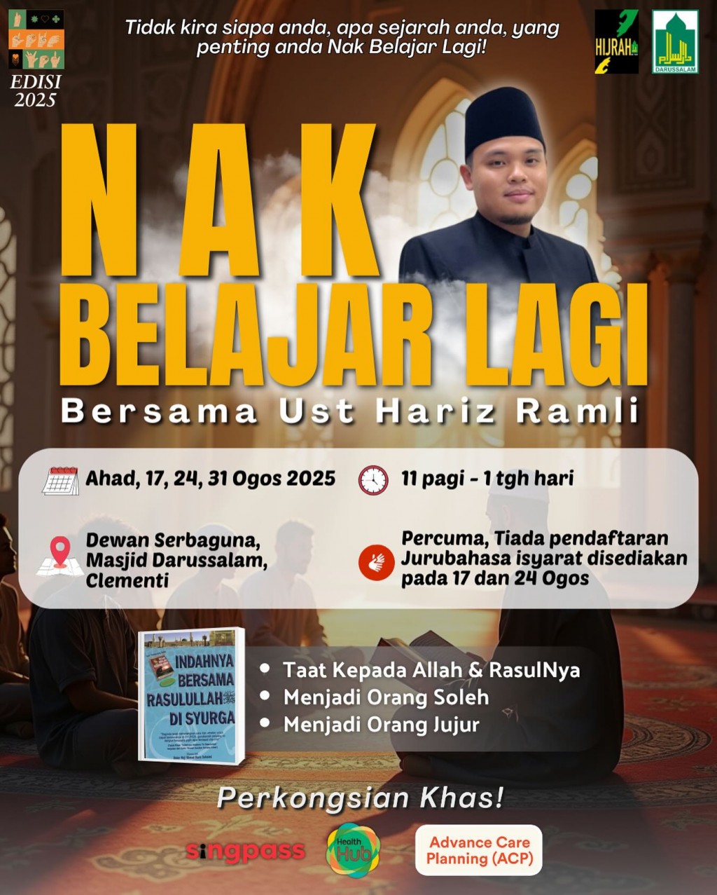 NAK BELAJAR LAGI