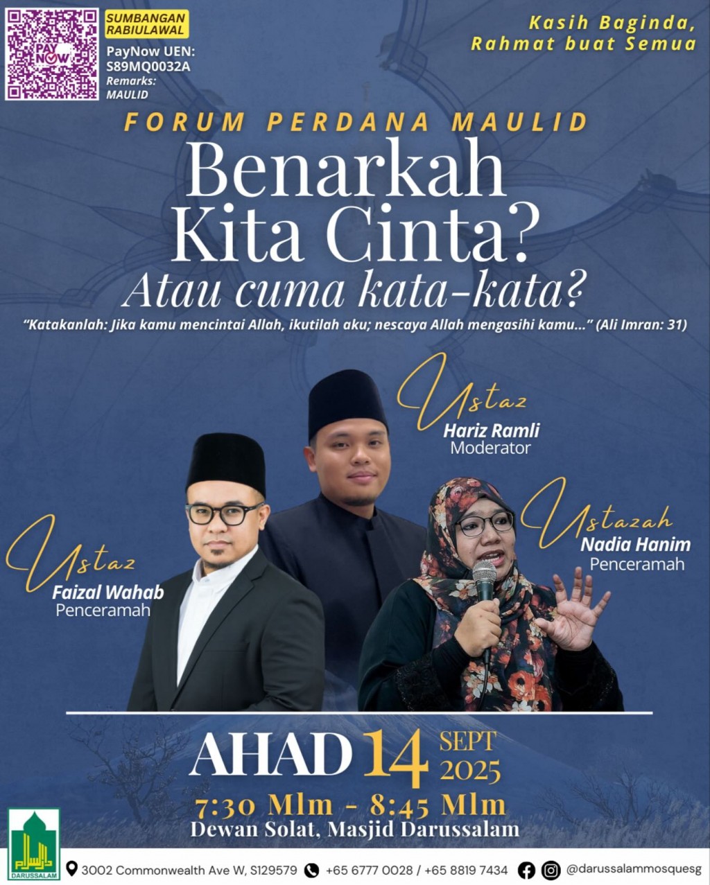 Forum Perdana Maulid: 