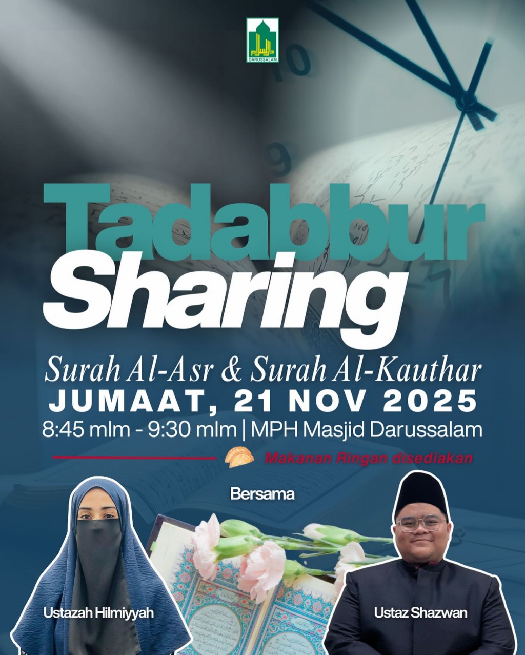 Tadabbur Sharing: Surah Al-Asr & Surah Al-Kautsar