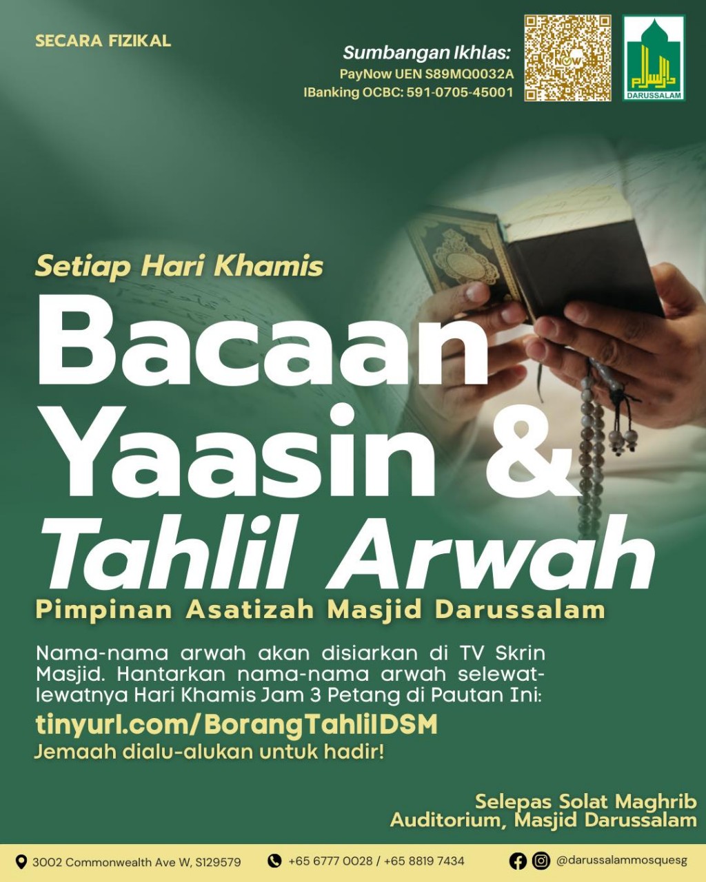 Bacaan Yaasin & Tahlil Arwah