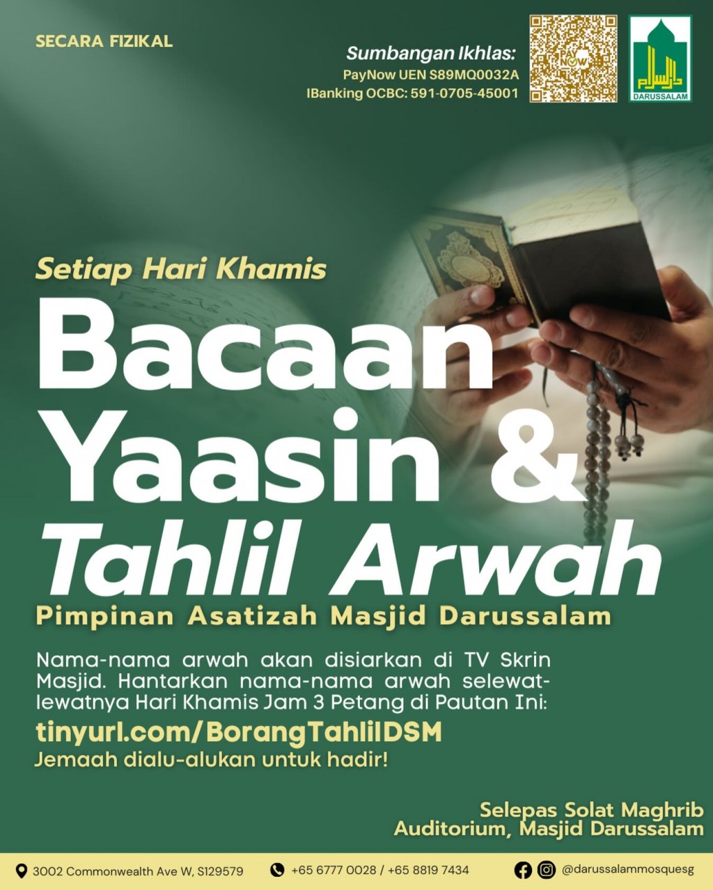 Bacaan Yaasin & Tahlil Arwah