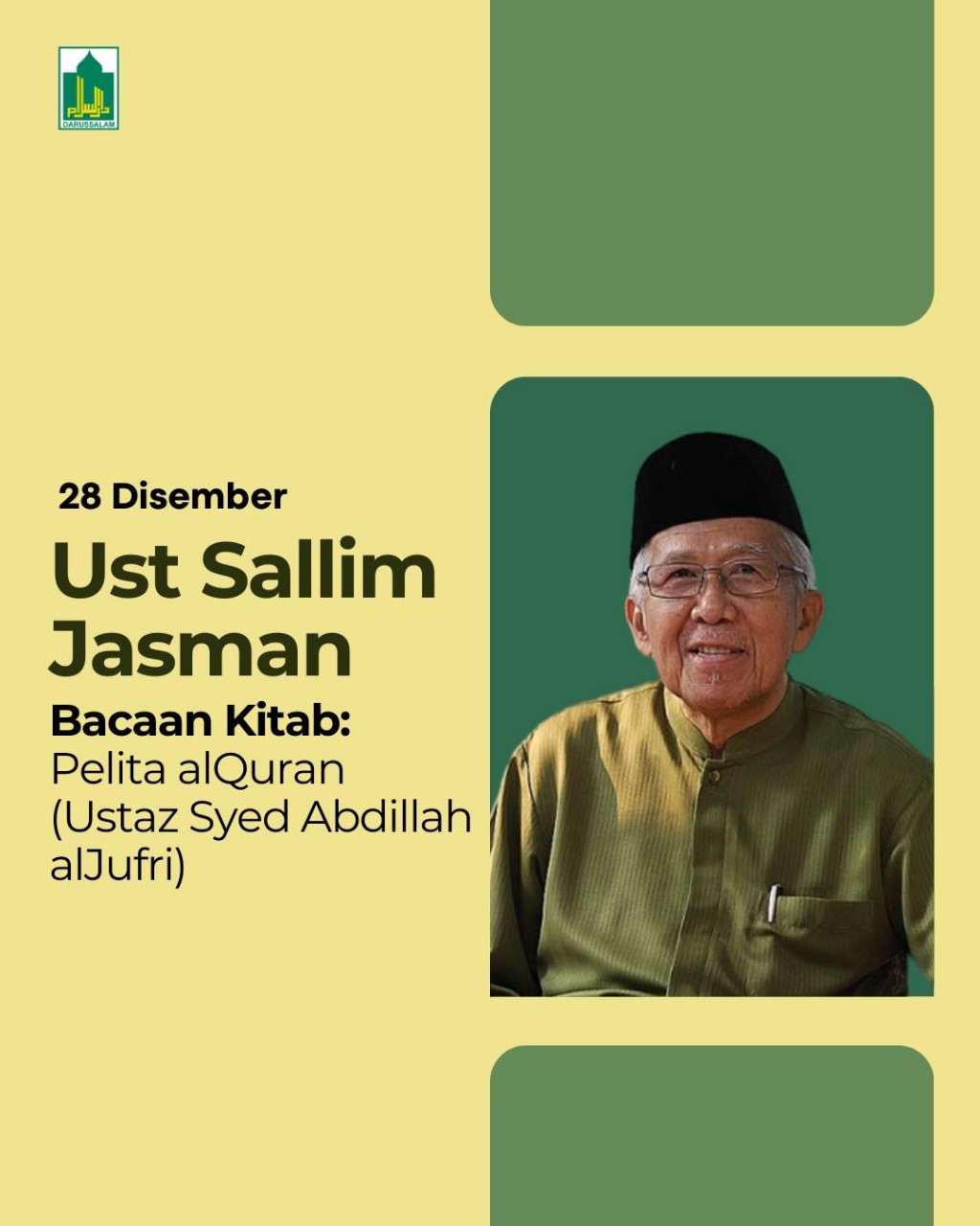 Kuliah Subuh - Bacaan Kitab: Pelita alQuran [Ustaz Syed Abdillah alJufri]