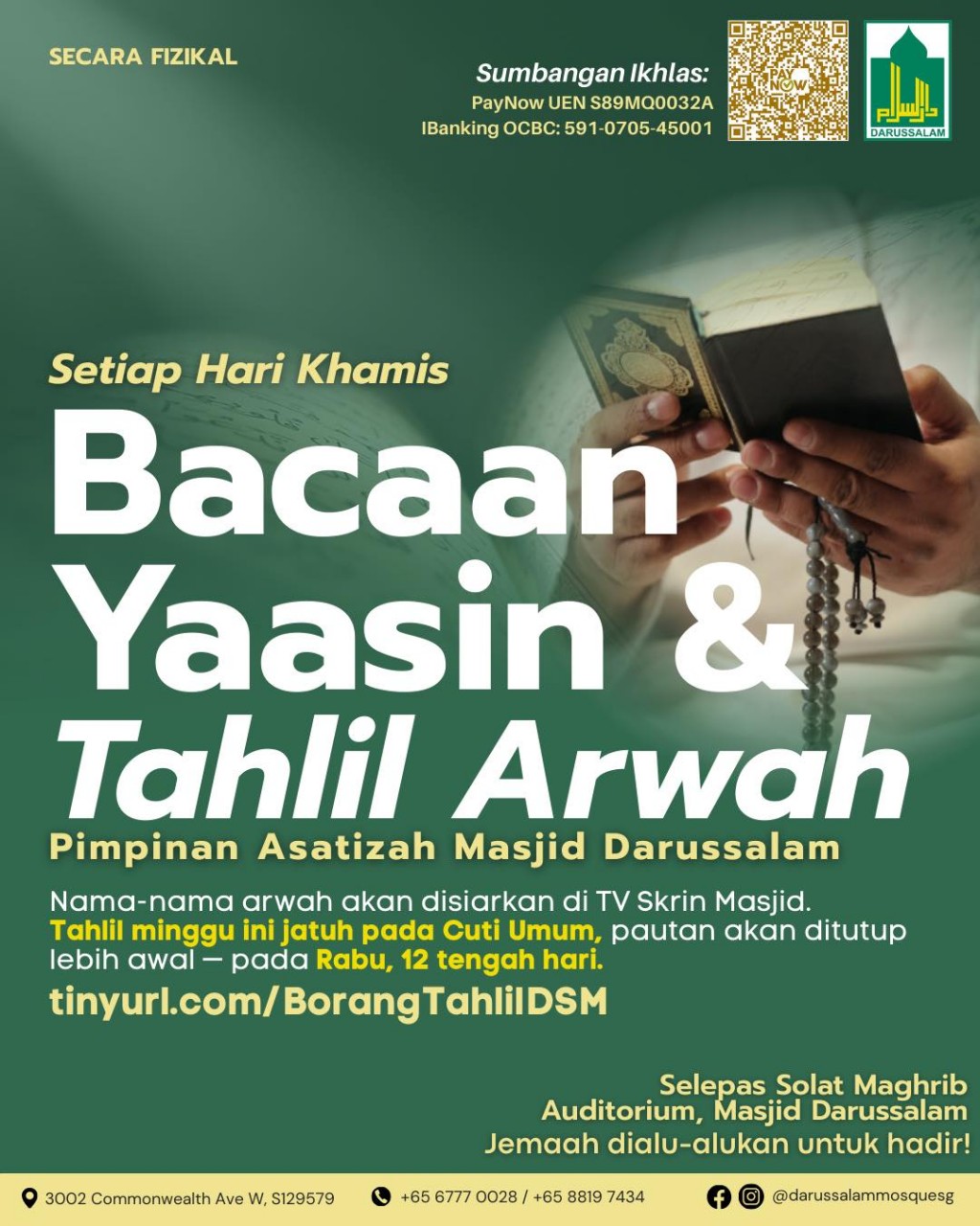 Bacaan Yaasin & Tahlil Arwah