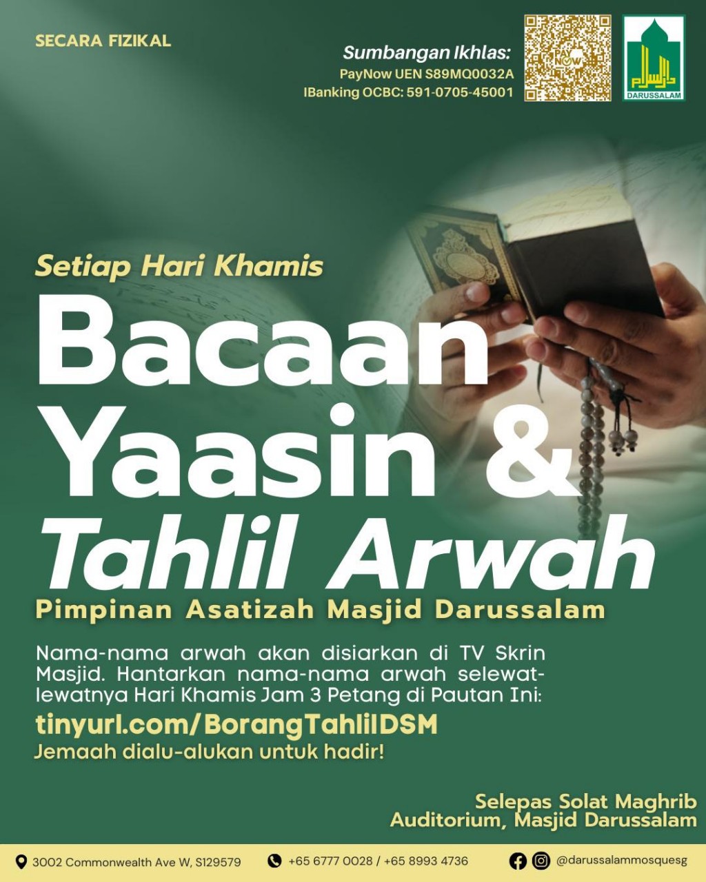 Bacaan Yaasin & Tahlil Arwah
