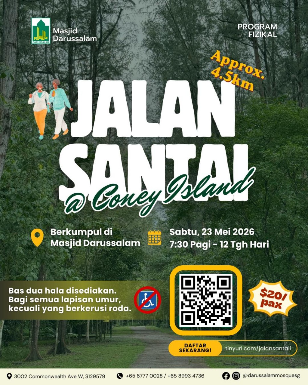 Jalan Santai @ Coney Island