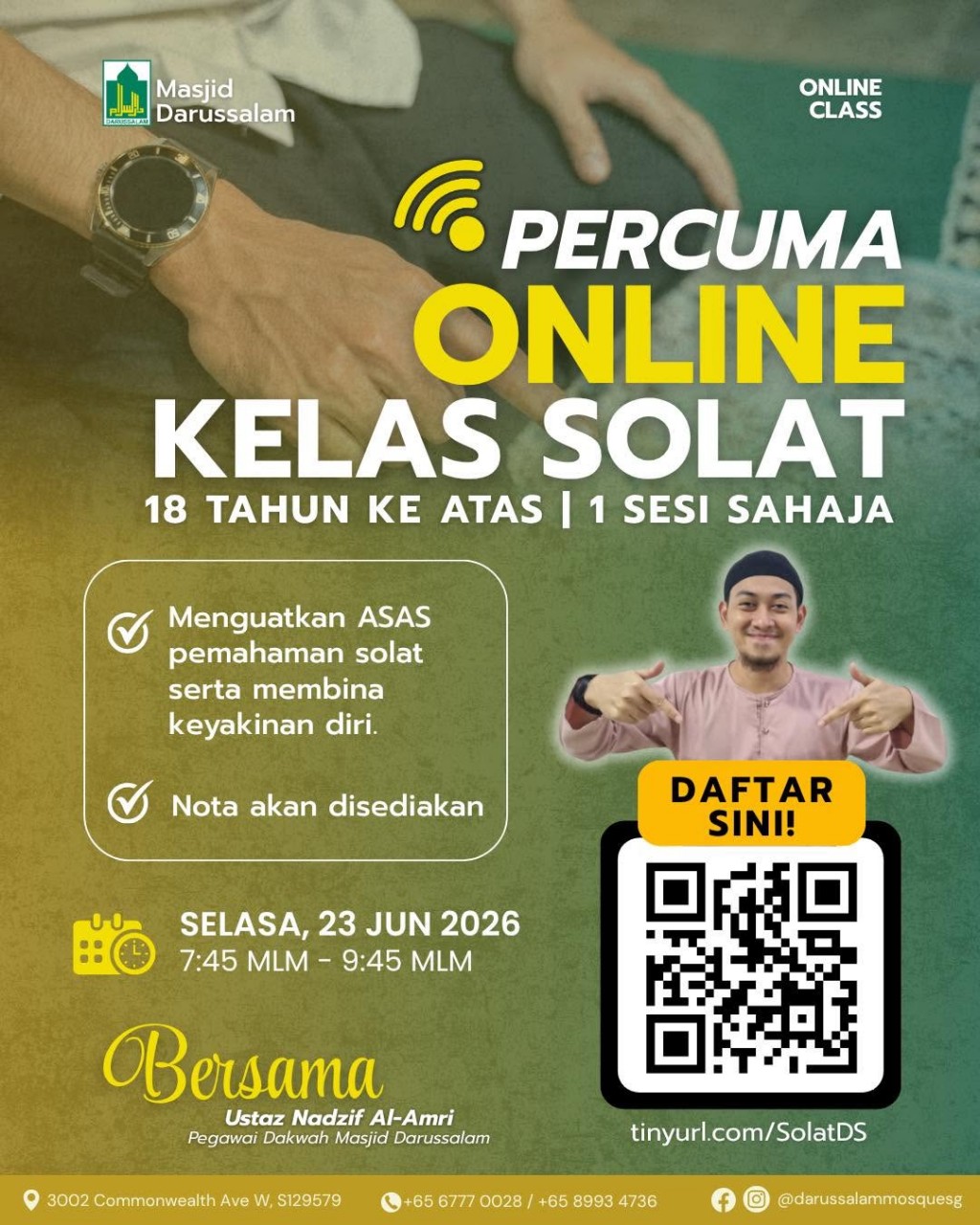 Kelas Solat Online