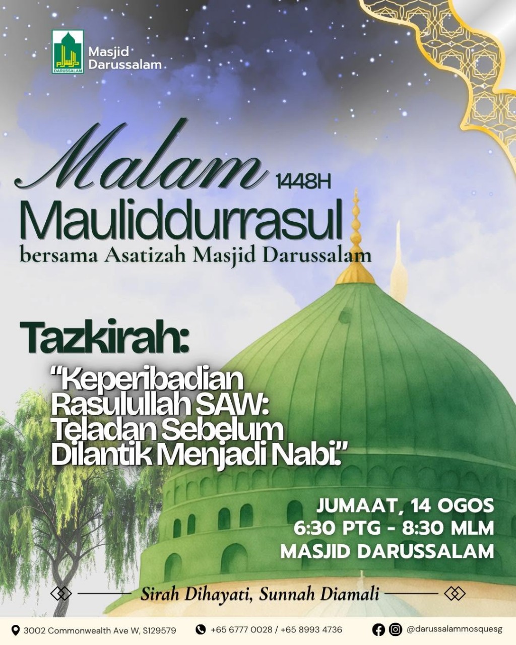Malam 1448H Maulidurrasul