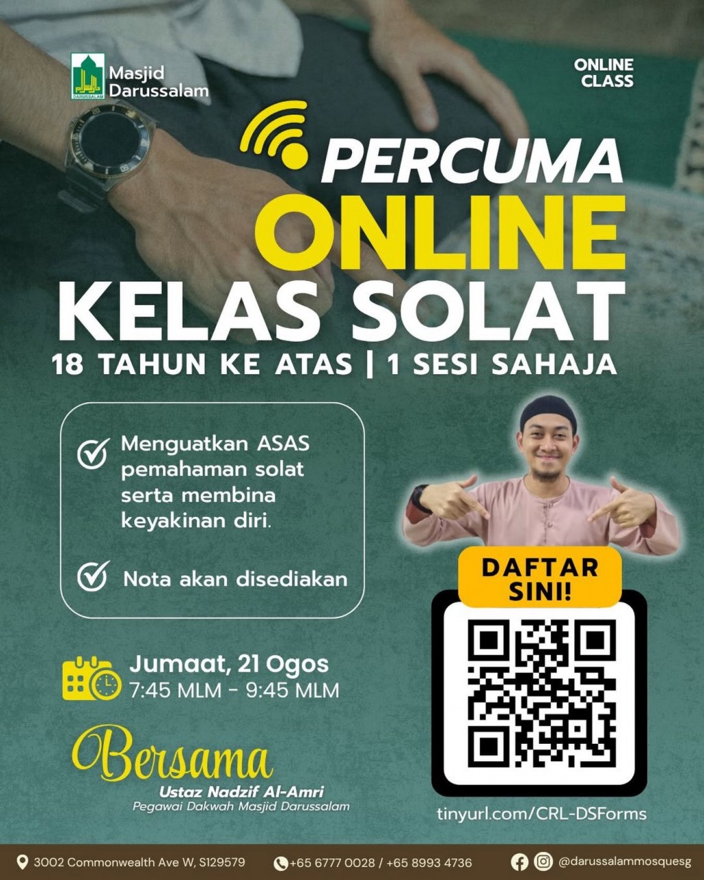 Kelas Solat Online