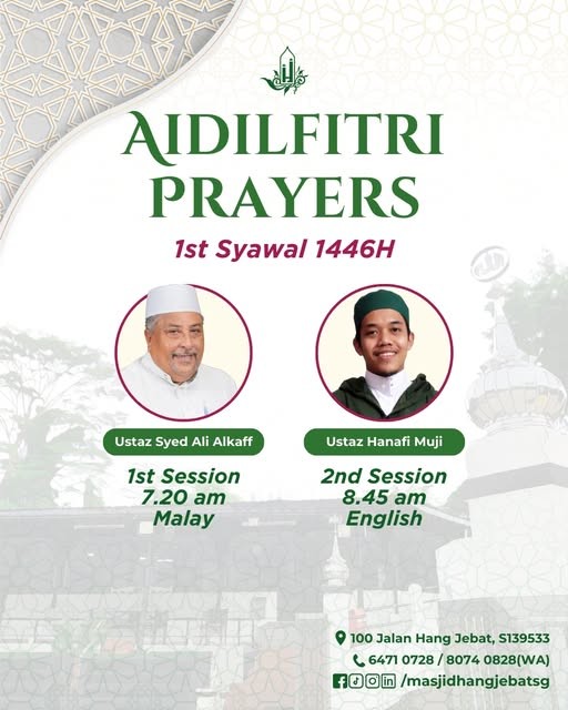 AIDILFITRI PRAYERS