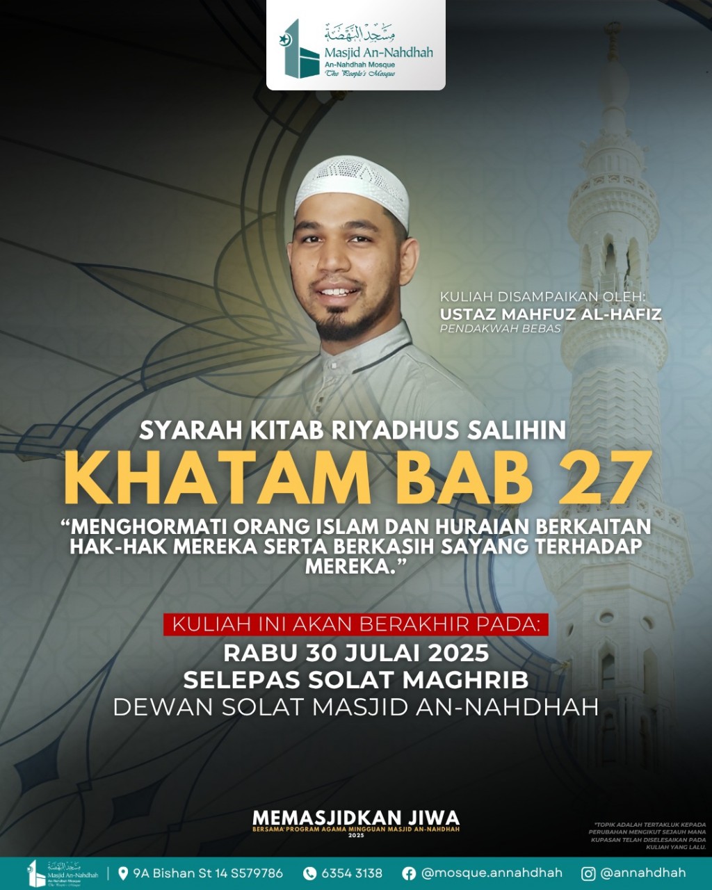 Syarah Kitab Riyadhus Salihin - Khatam Bab 27